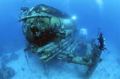 Aquarius underwater research habitat.